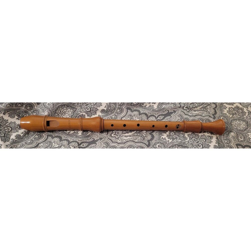 Vtg German Hohner 19" Wooden Recorder